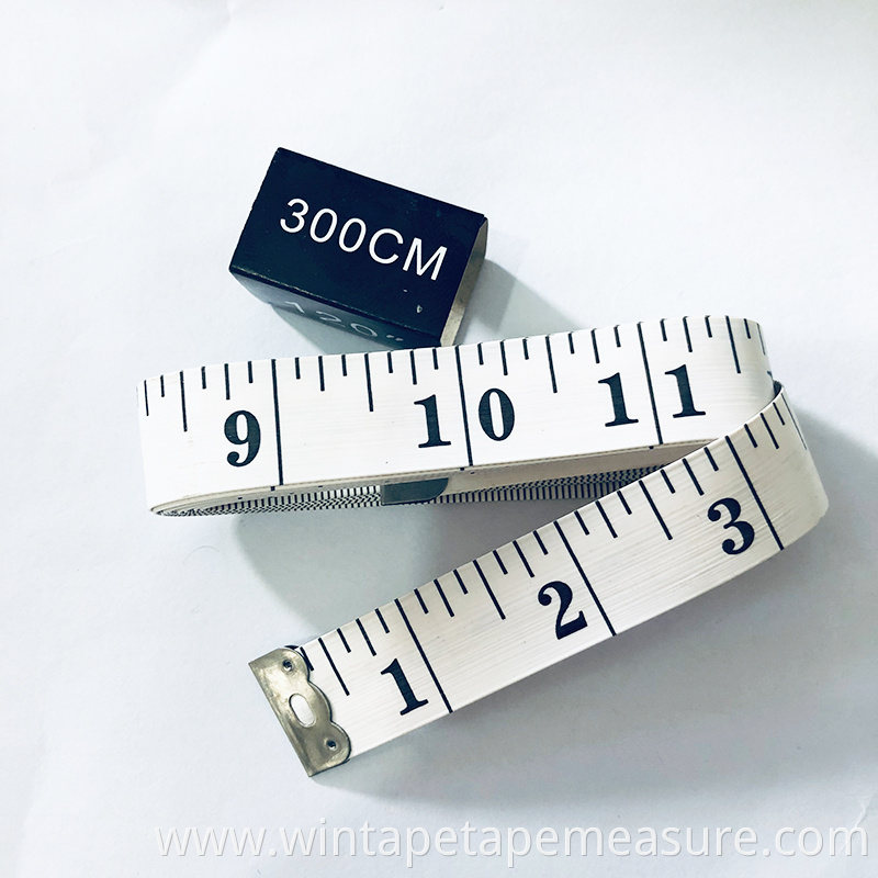 Custom Personalized Flexible Tailor Measuring Tape Folding Function of Measuring Tape PVC and Fiberglass by Customer 3m*20mm